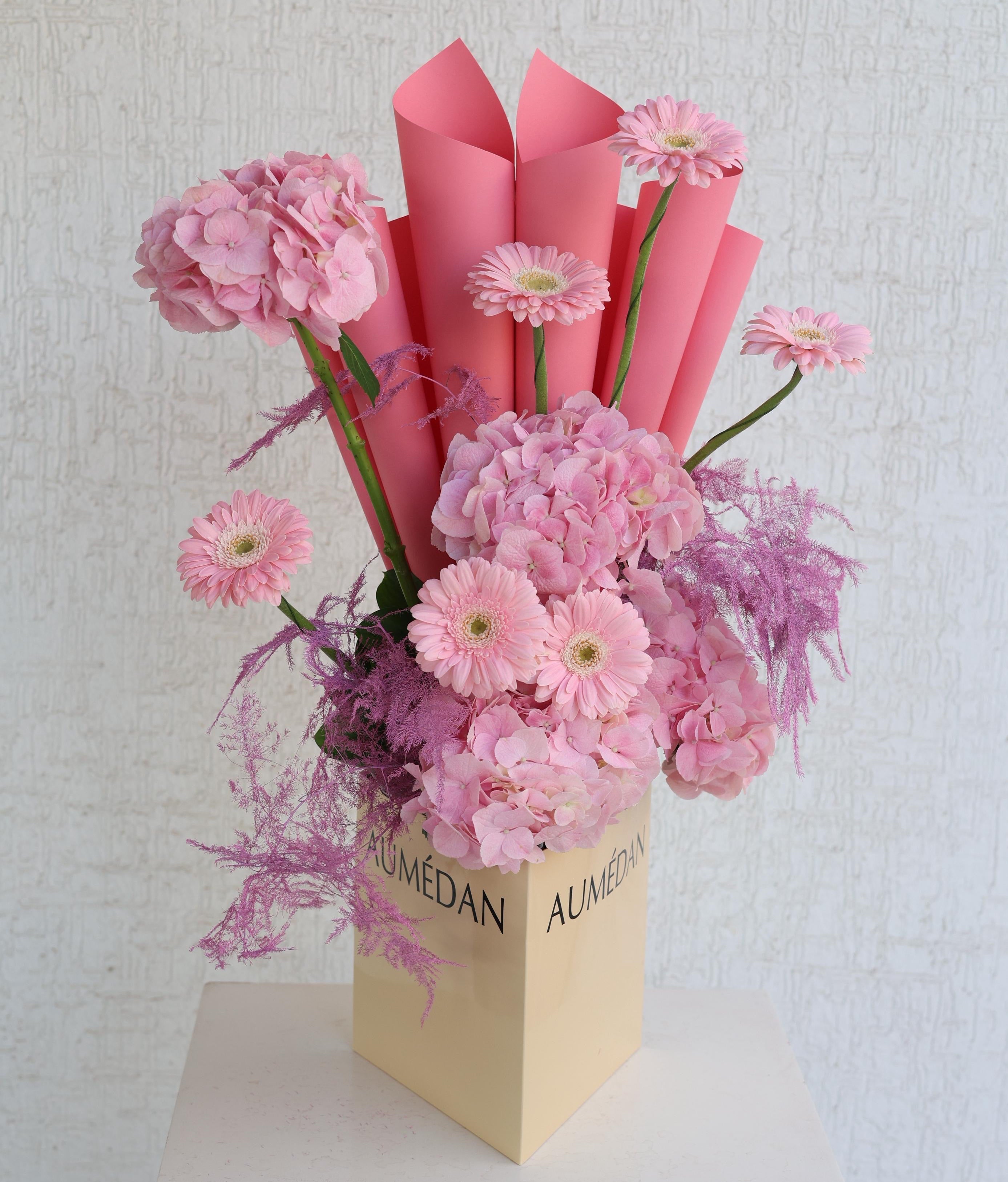 OH SO FLUFFY - TRITOTE BAG ARRANGEMENT