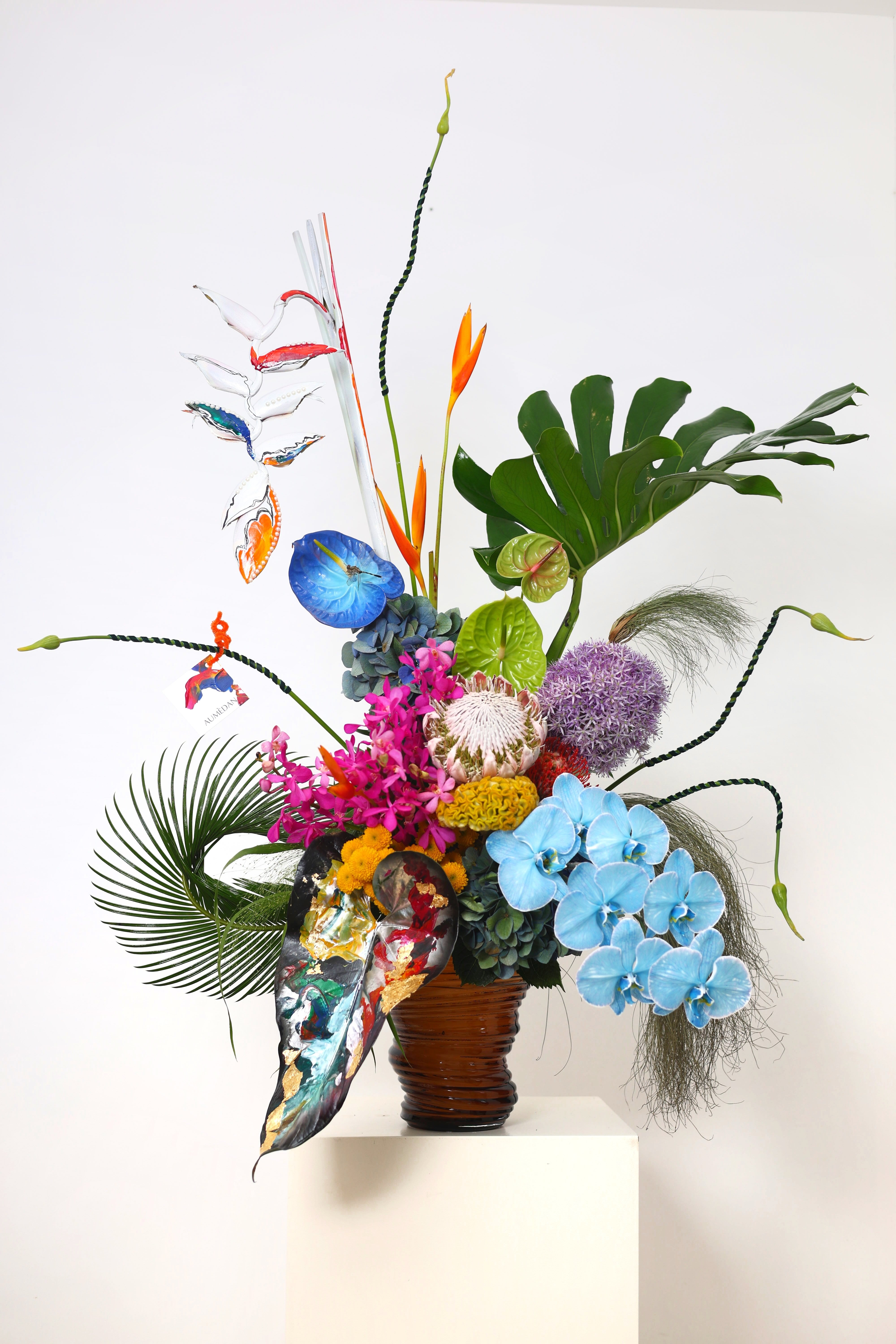BIRDS OF PARADISE - VASE ARRANGEMENT