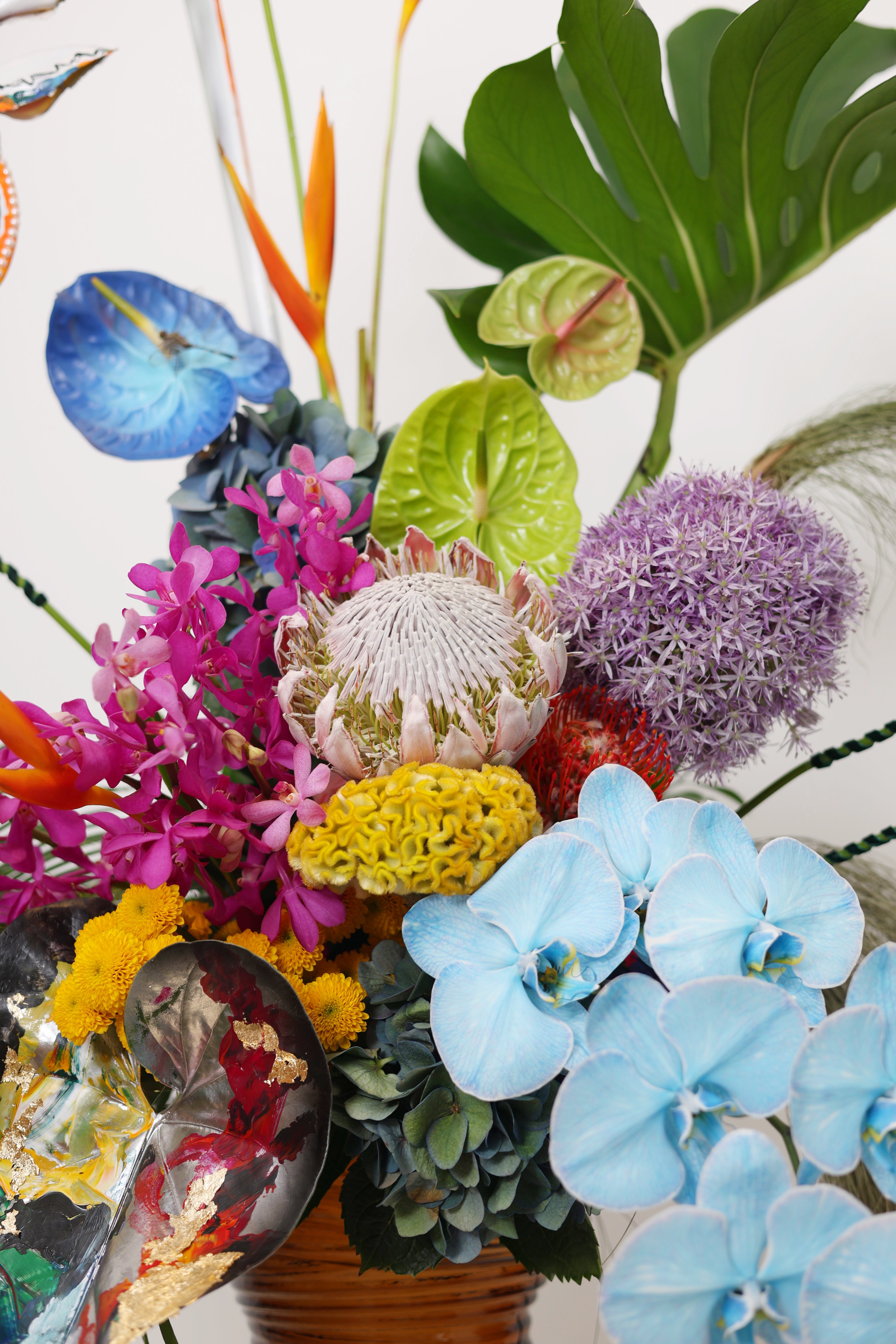 BIRDS OF PARADISE - VASE ARRANGEMENT