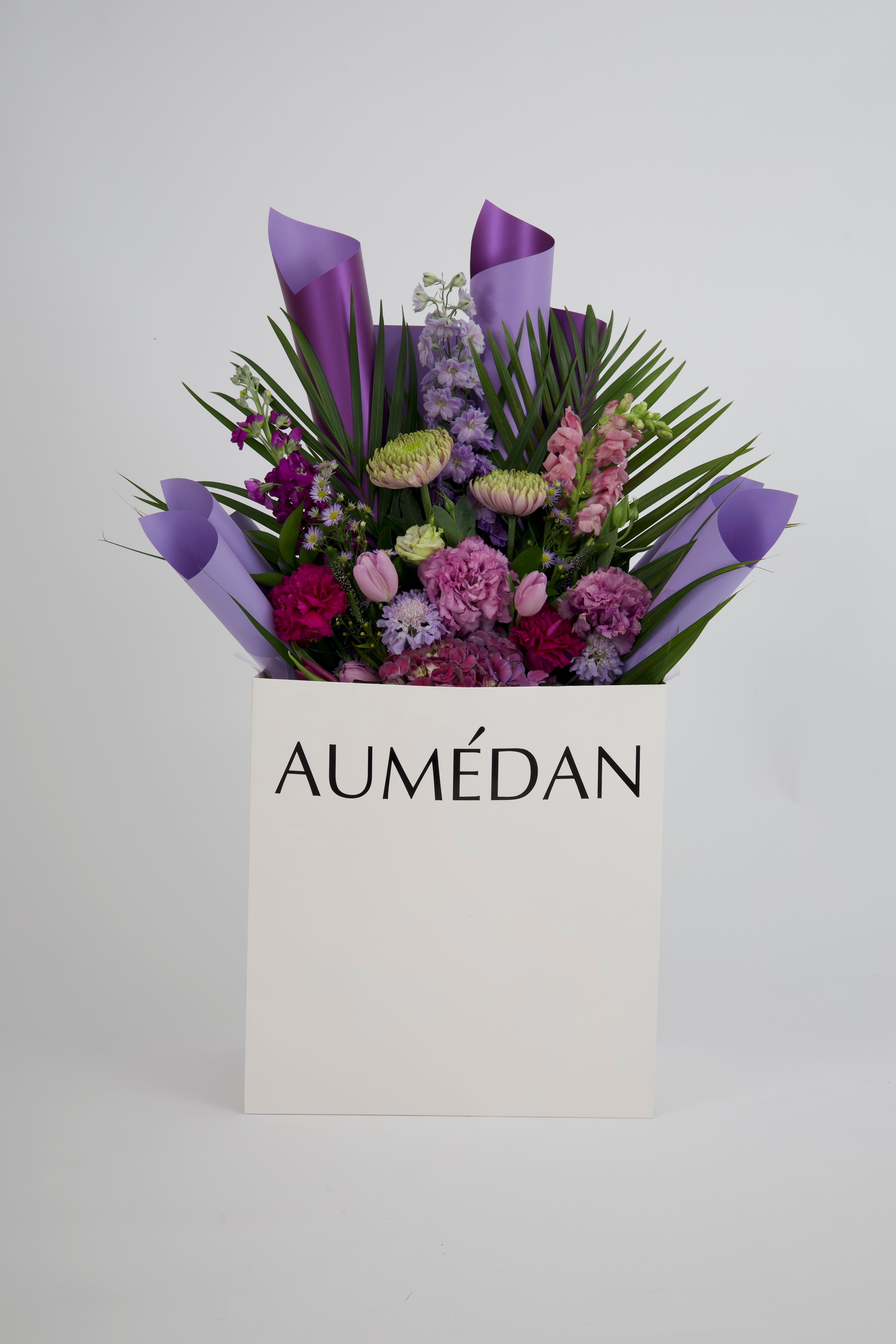 amethyst haze - sleeve bouquet