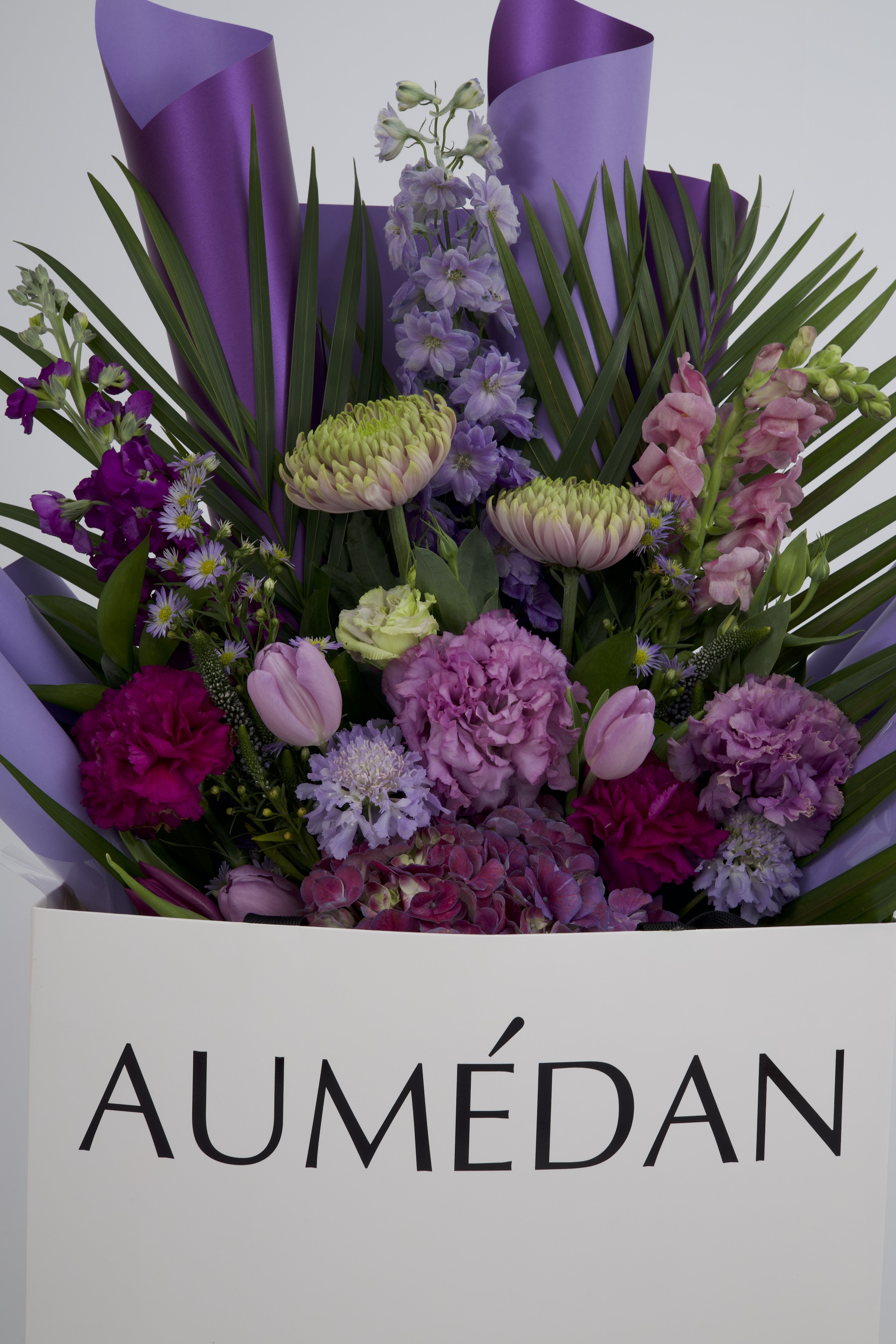 amethyst haze - sleeve bouquet