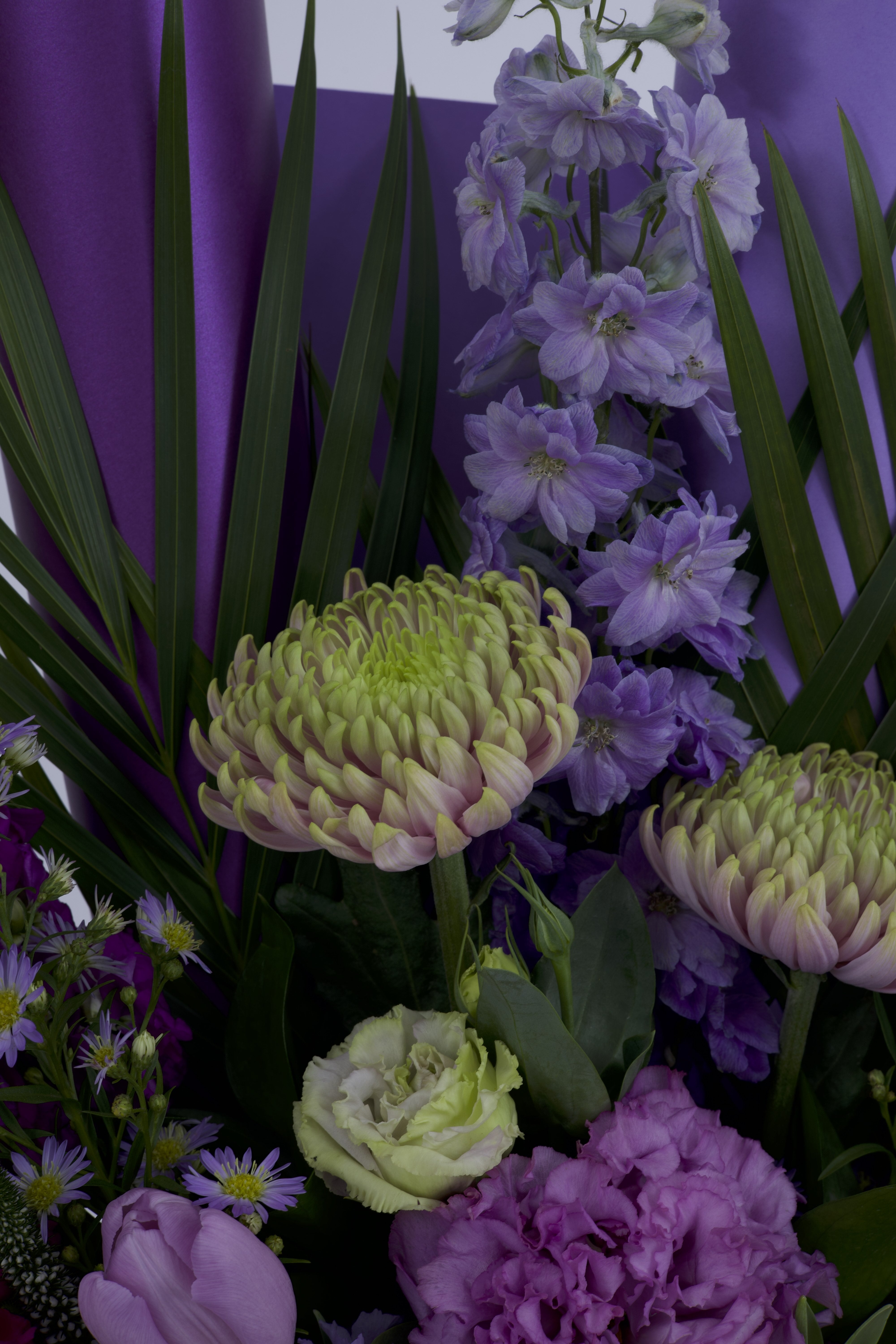 amethyst haze - sleeve bouquet
