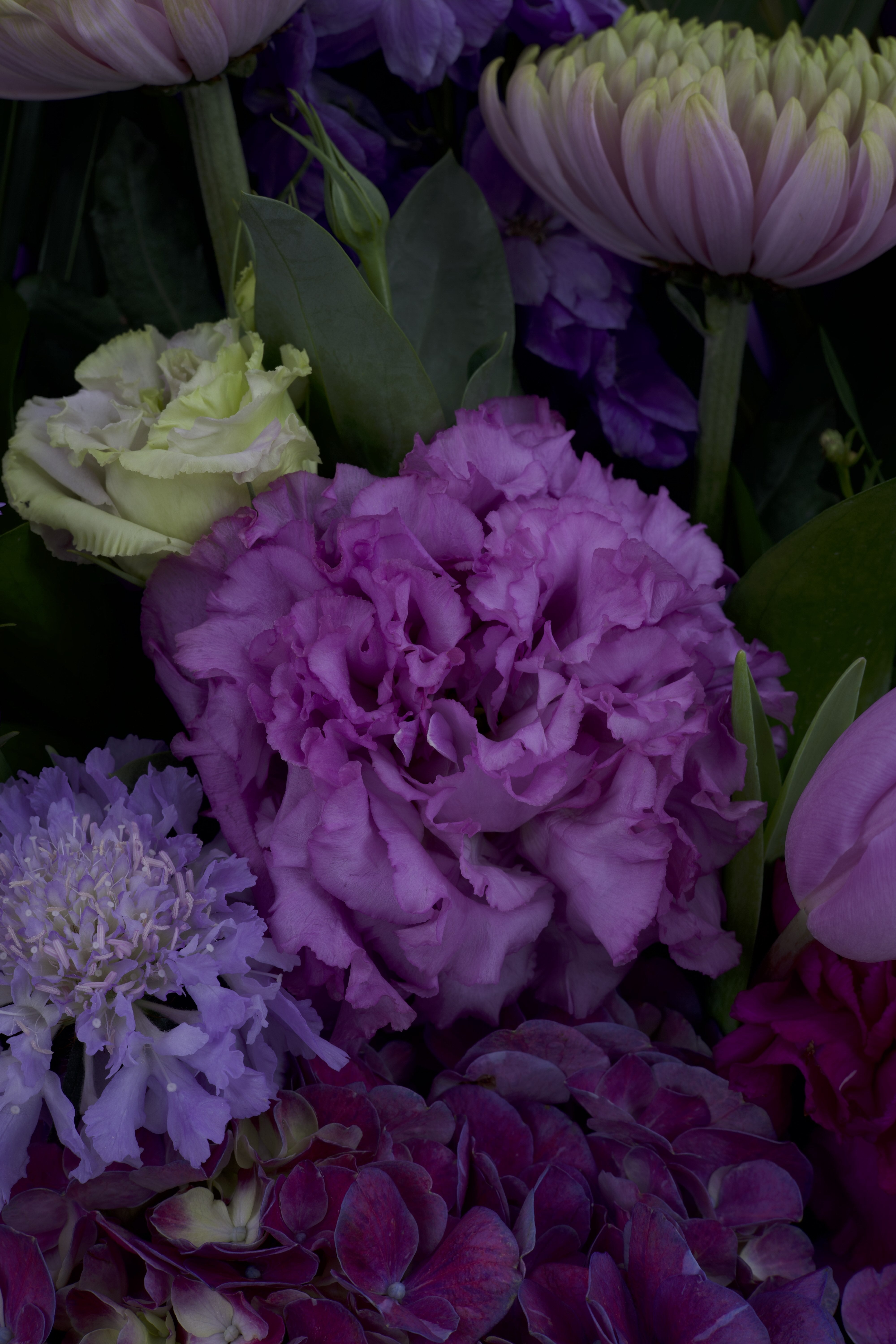 amethyst haze - sleeve bouquet