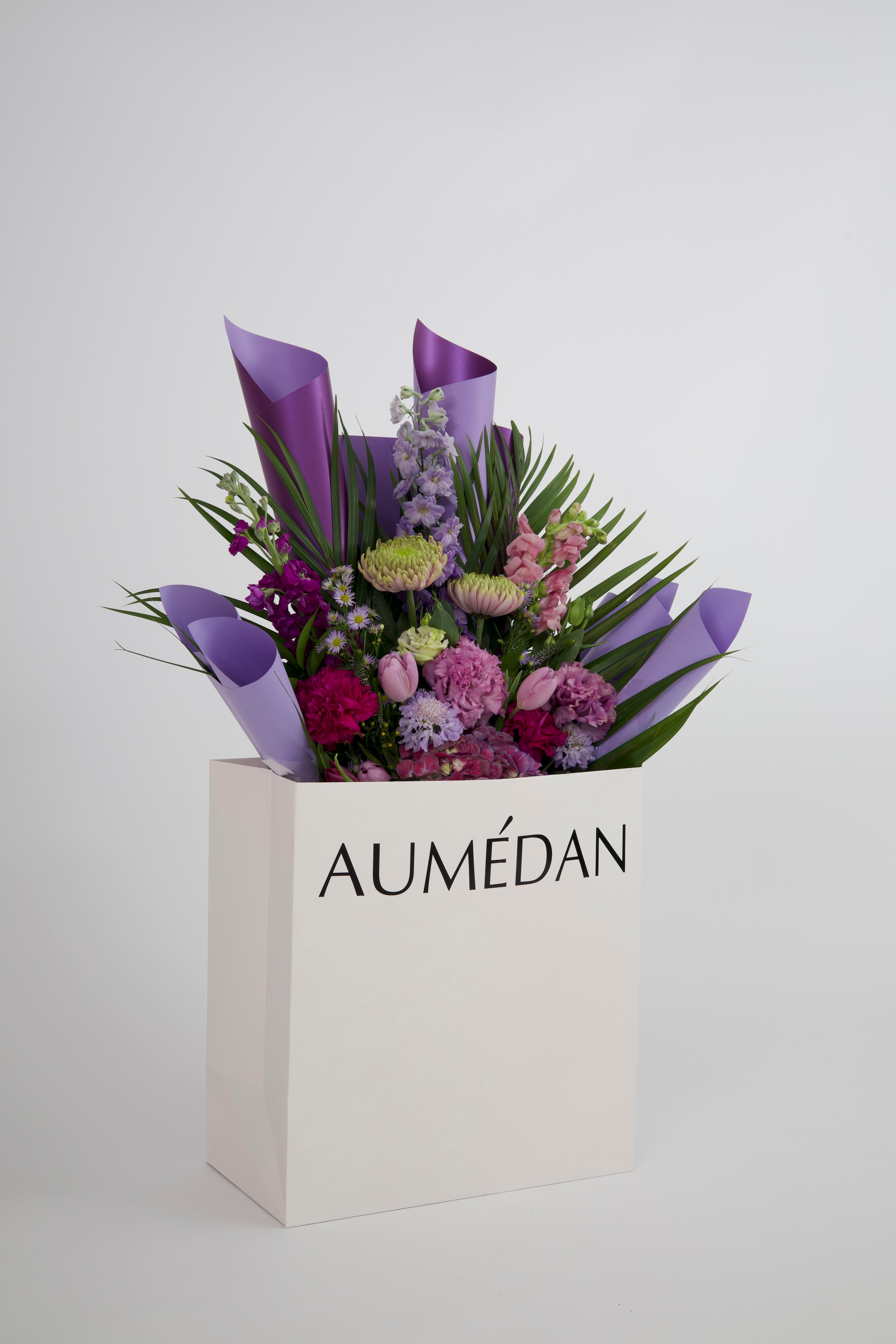 amethyst haze - sleeve bouquet