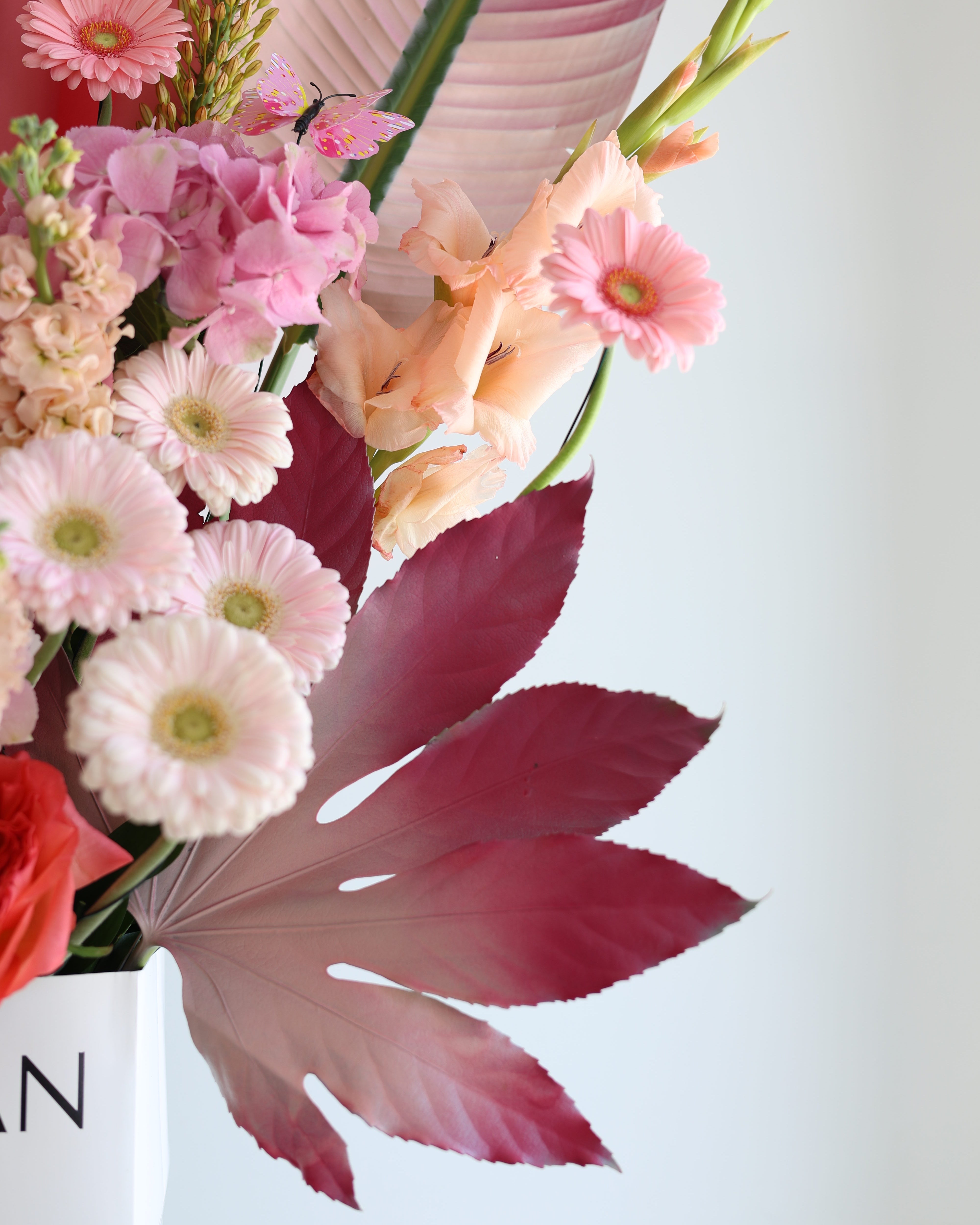 pink-a-boo - Cube Bag arrangement