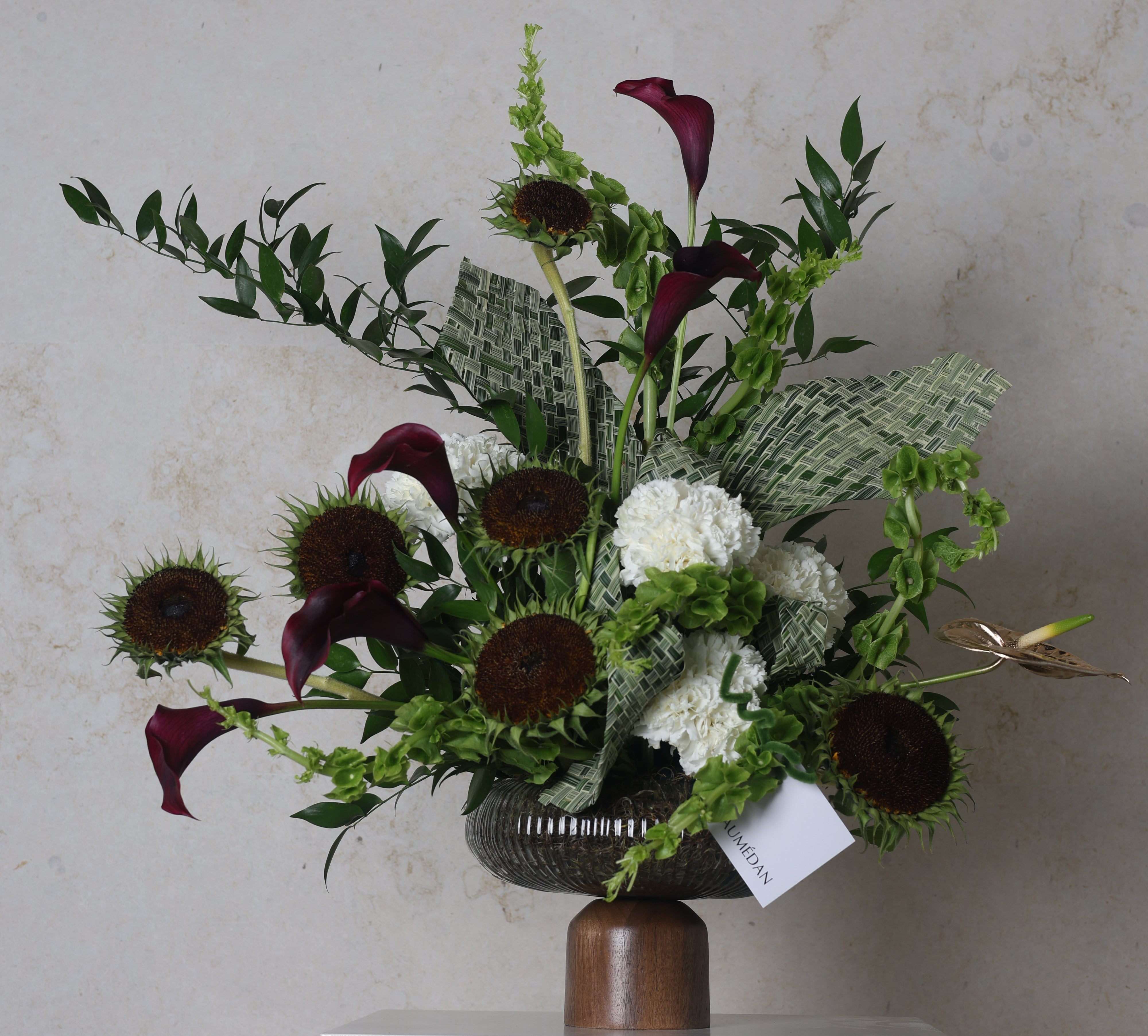 NOIR POÈME - VASE ARRANGEMENT