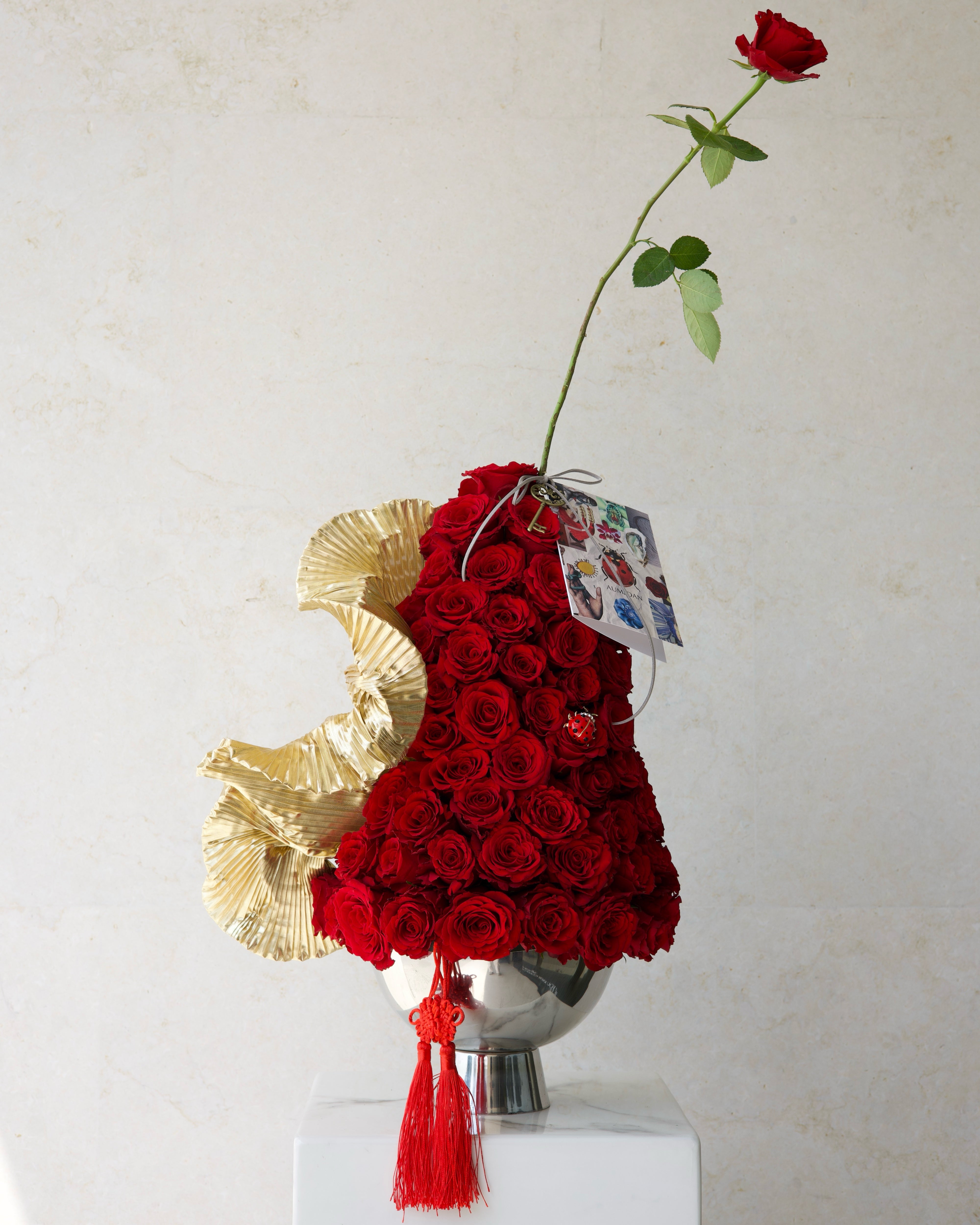 COCCINELE pyramid 2 - VASE ARRANGEMENT