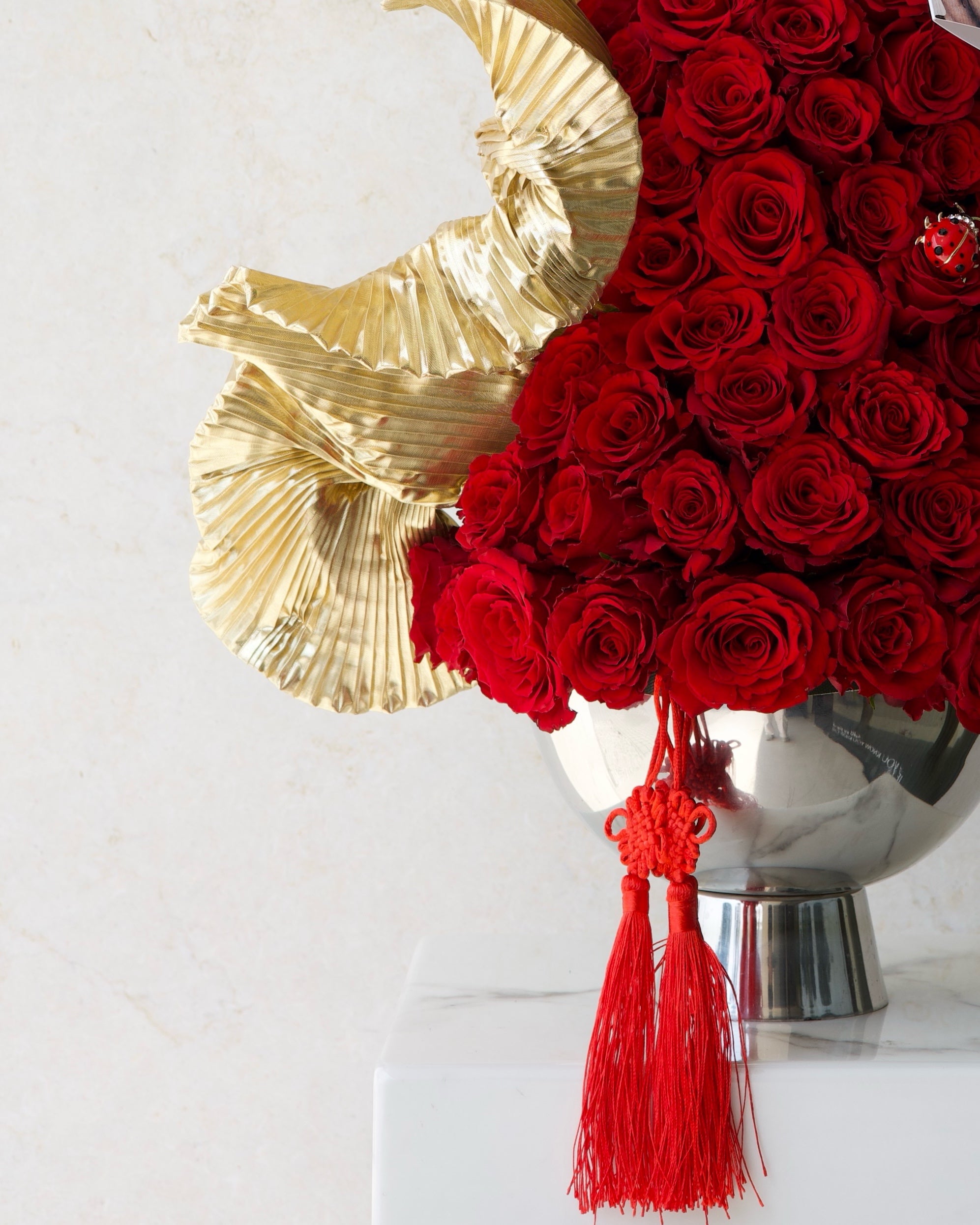 COCCINELE pyramid 2 - VASE ARRANGEMENT