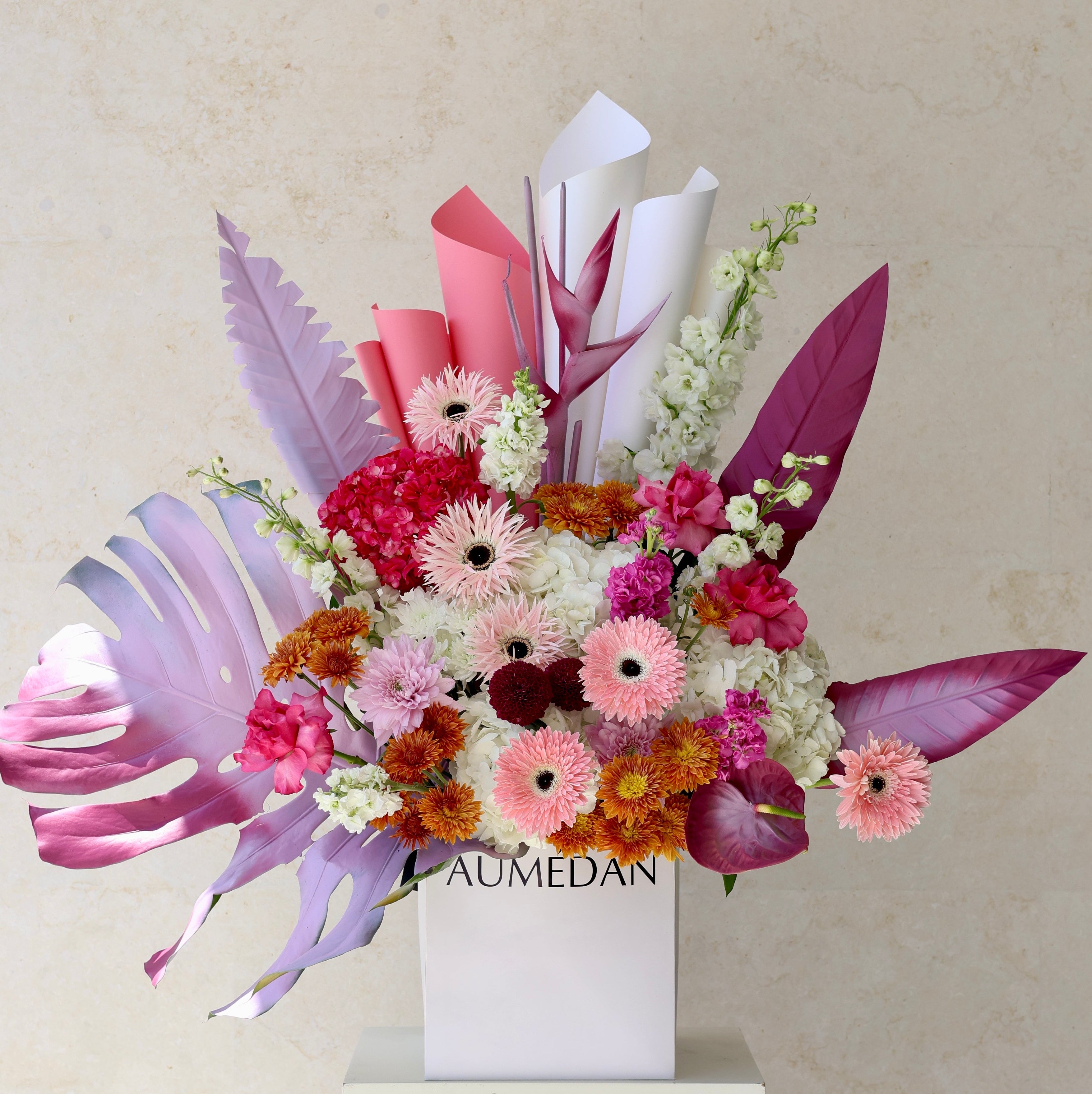 Blush Balance - Cube Bag arrangement