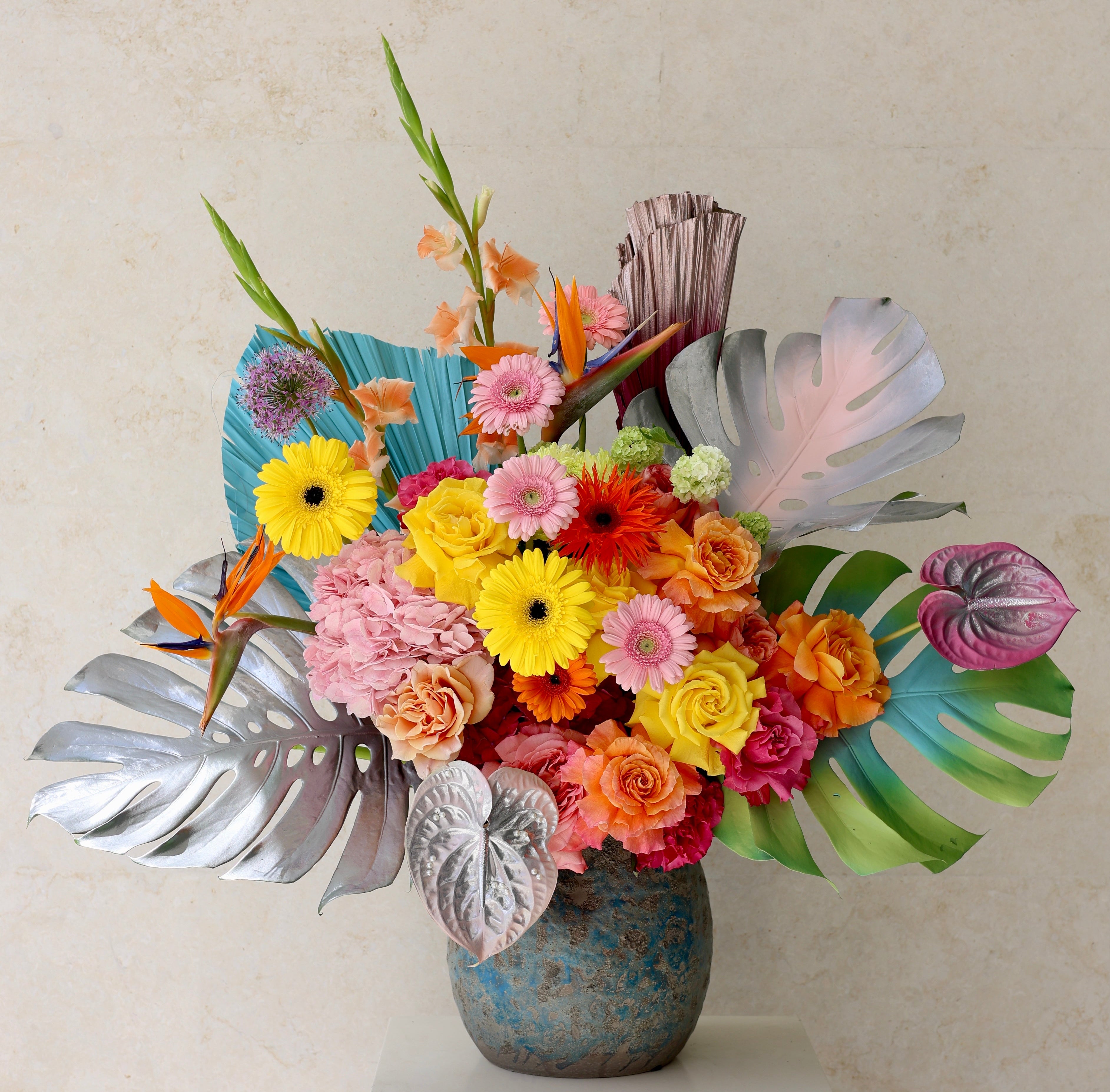 BRIGHTEN MY DAY - VASE ARRANGEMENT