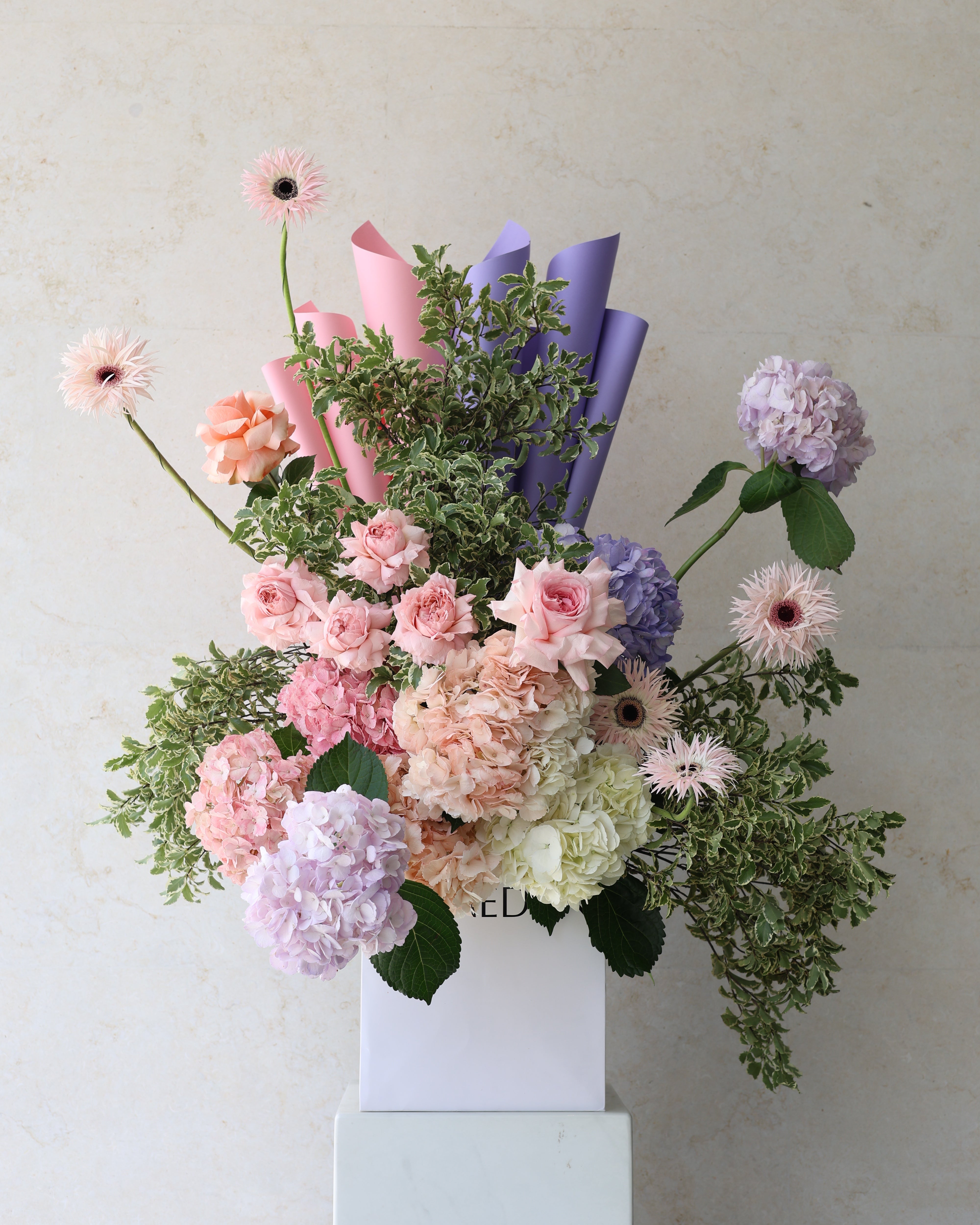 DANDELION DREAMS - Cube Bag arrangement