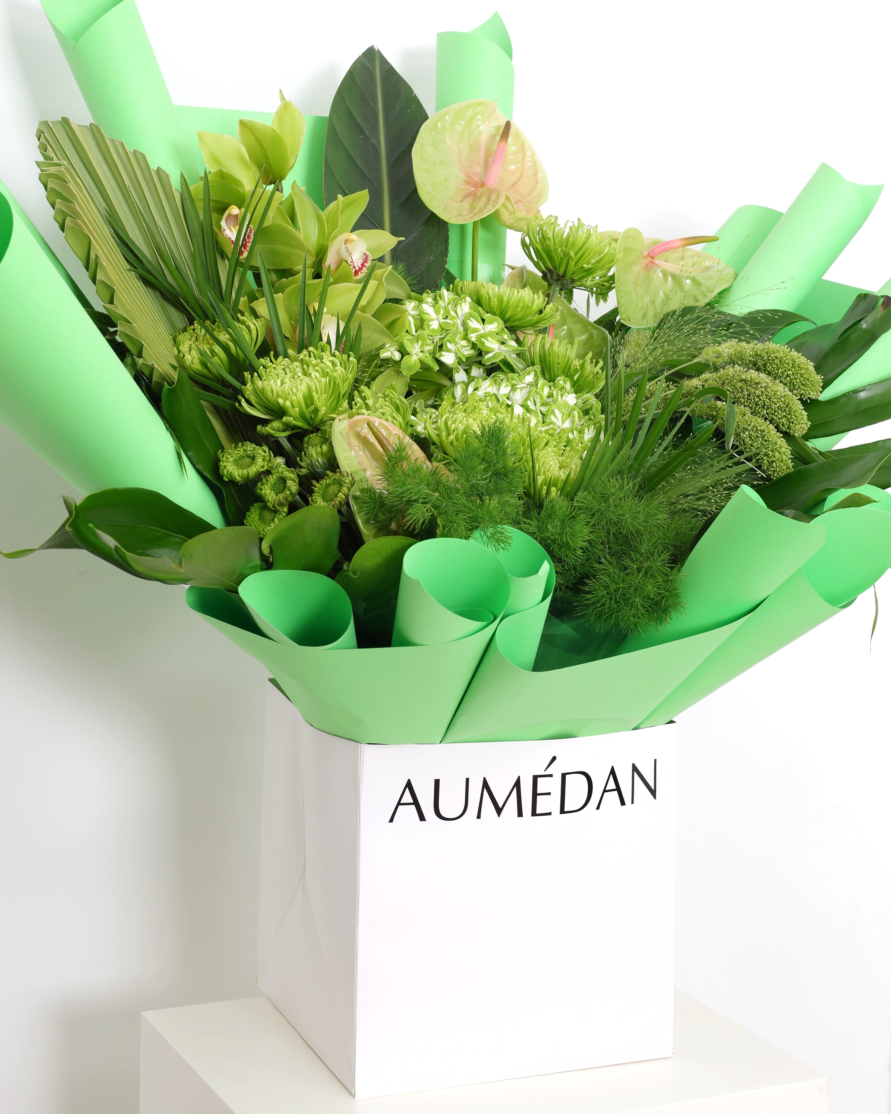 MINT TO BE : A GREEN AFFAIR - MEIDIUM BOUQUET
