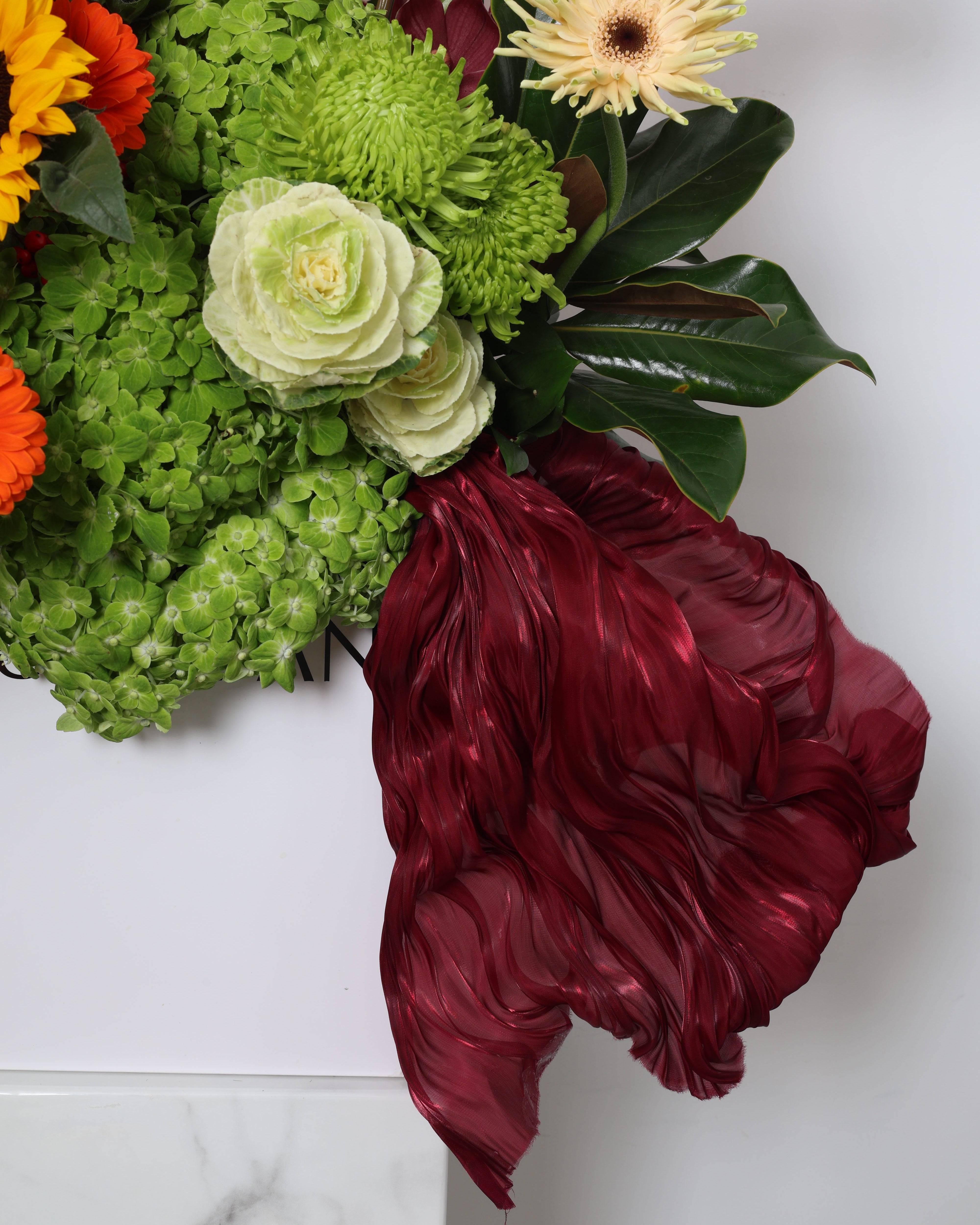 EVERGREEN KISS - Cube Bag arrangement