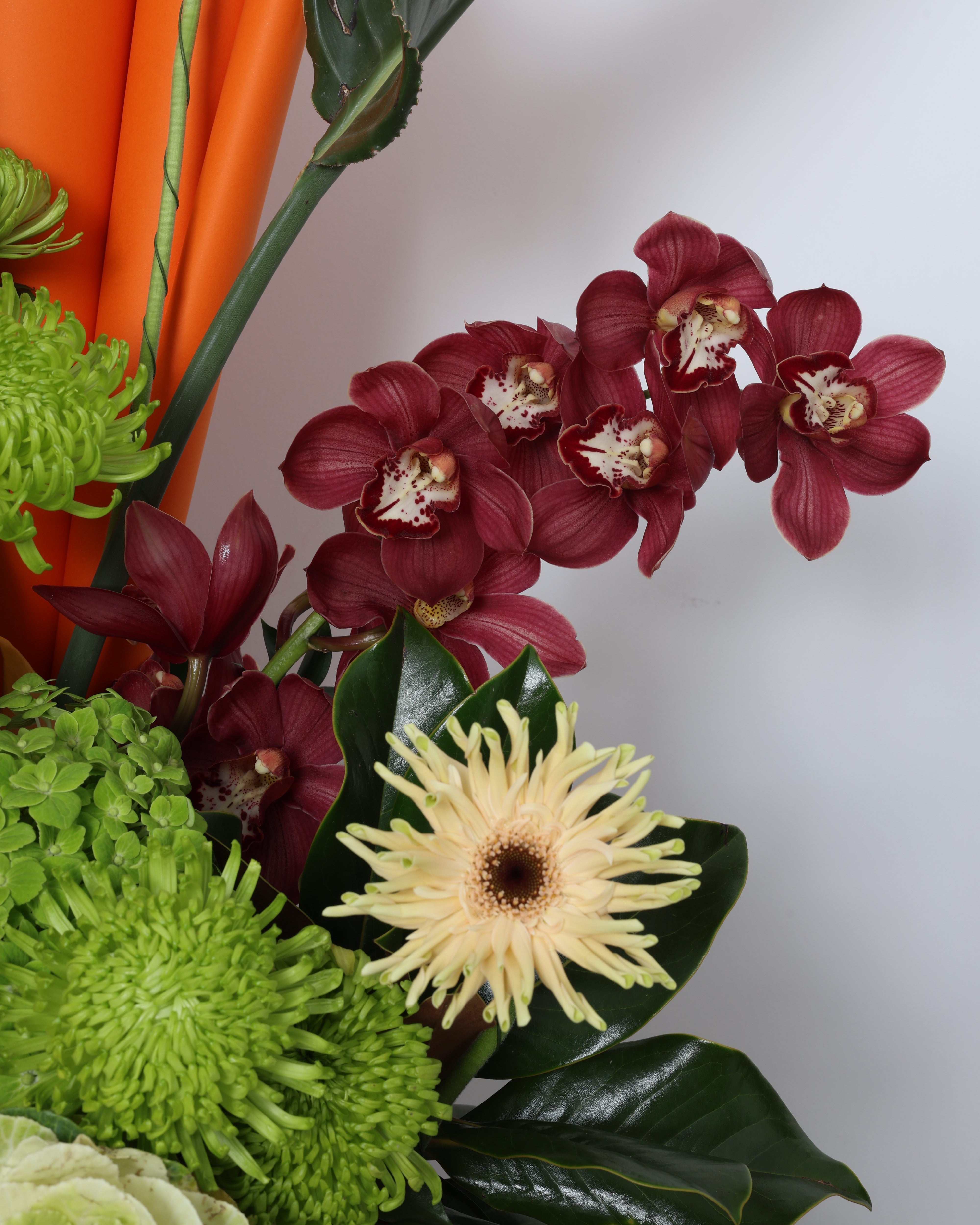 EVERGREEN KISS - Cube Bag arrangement