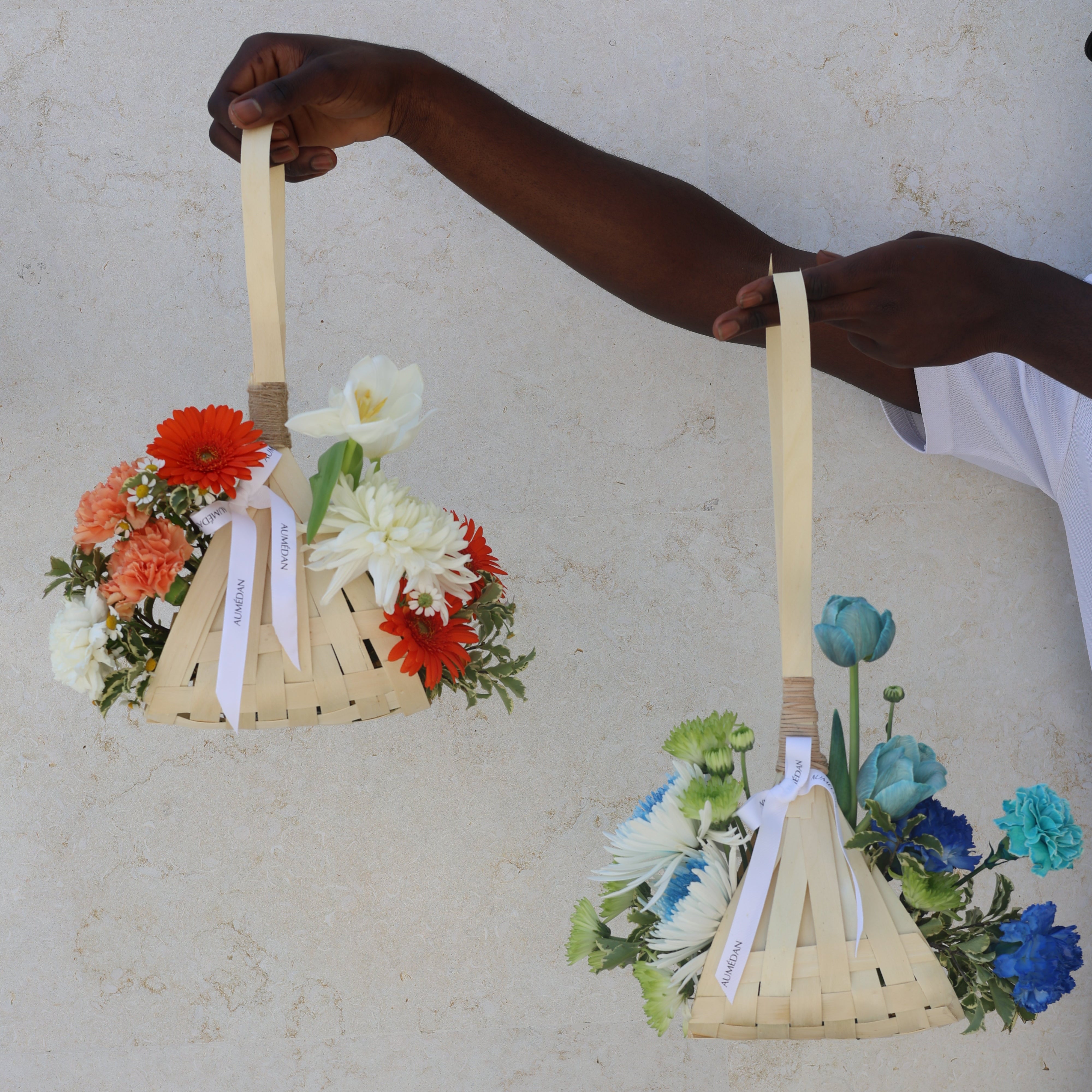 ORANGE - HAND BASKET
