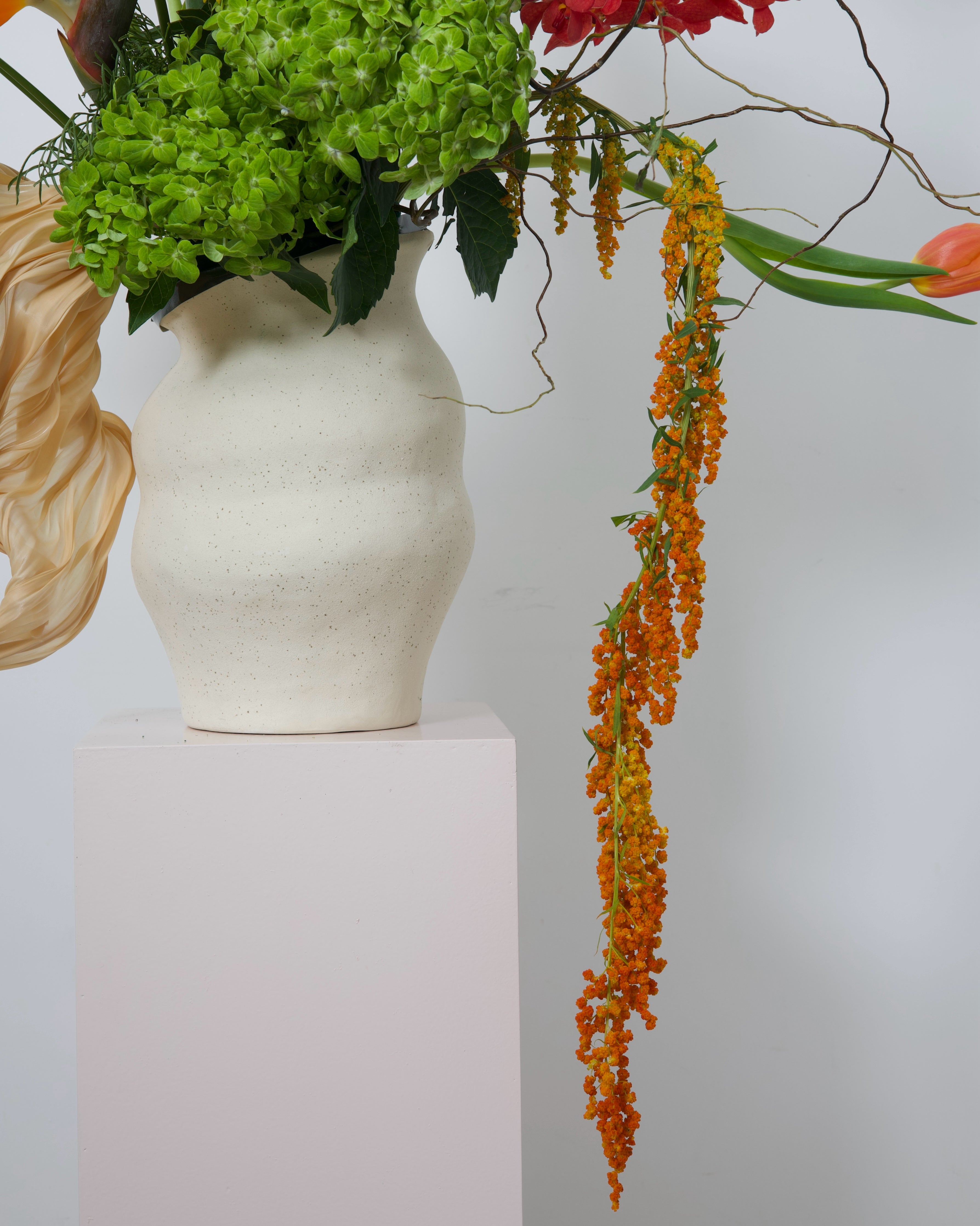 harvest hues - VASE ARRANGEMENT