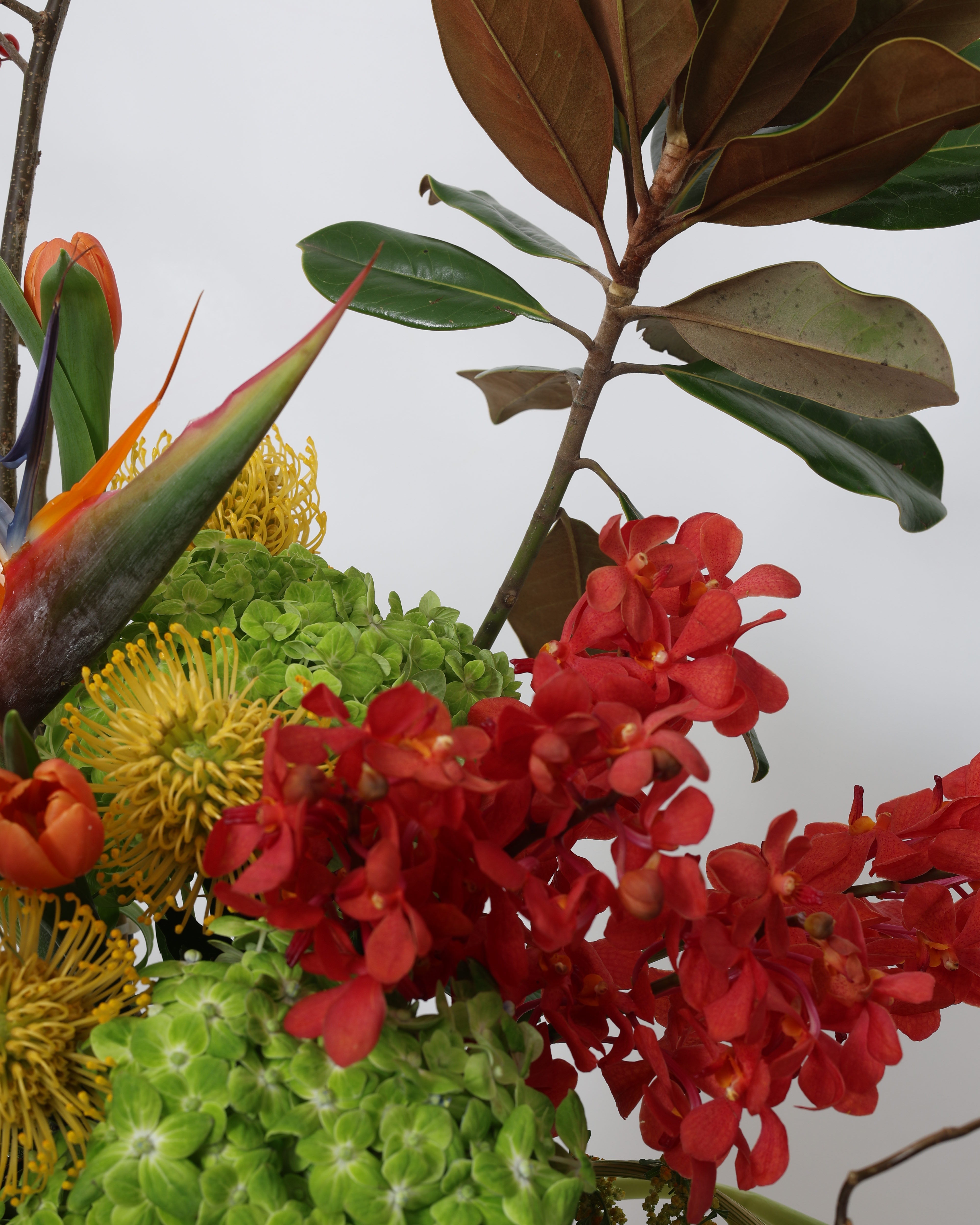 harvest hues - VASE ARRANGEMENT