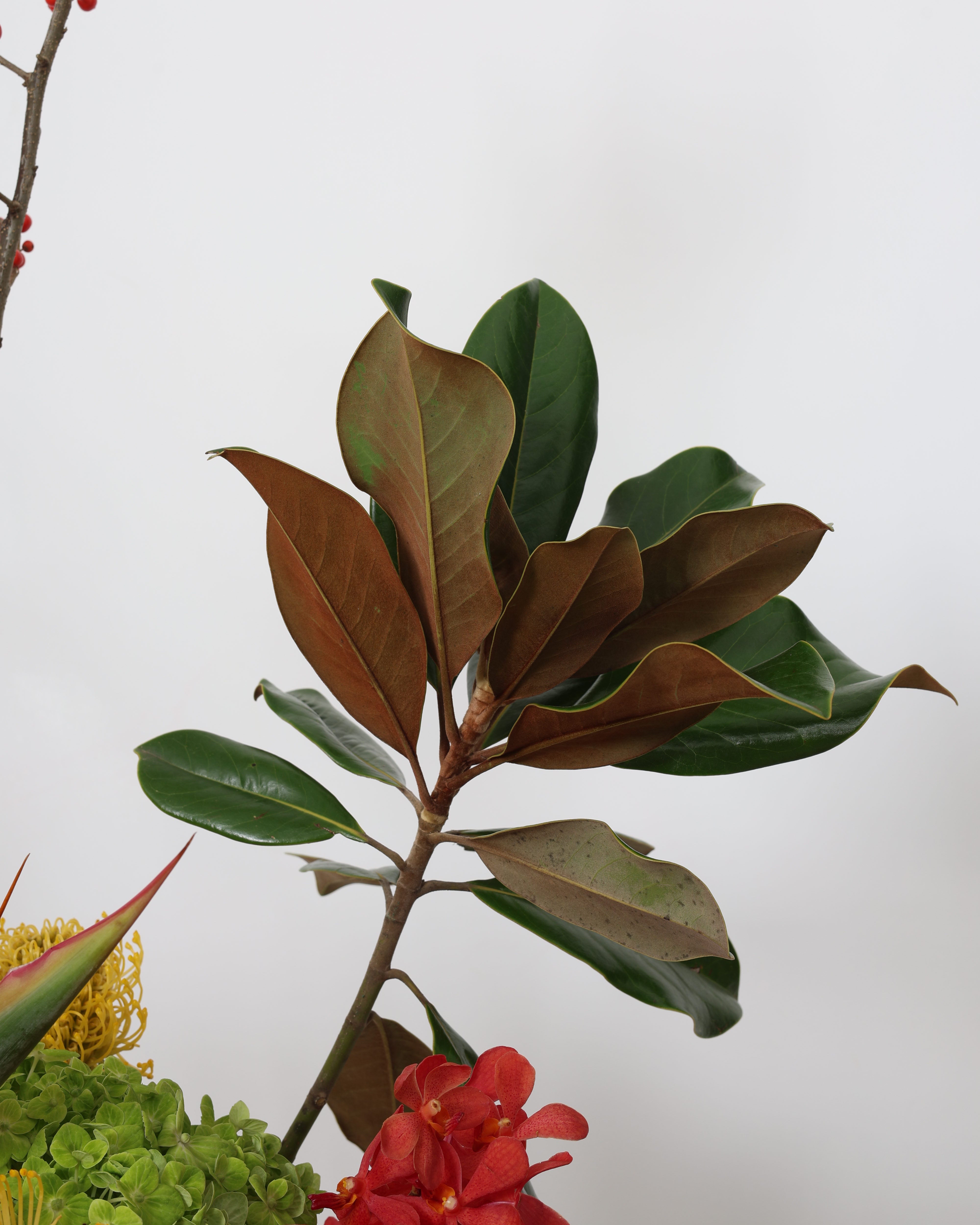 harvest hues - VASE ARRANGEMENT