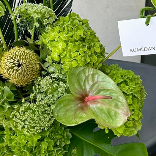 LOVE GREEN - VASE ARRANGEMENT