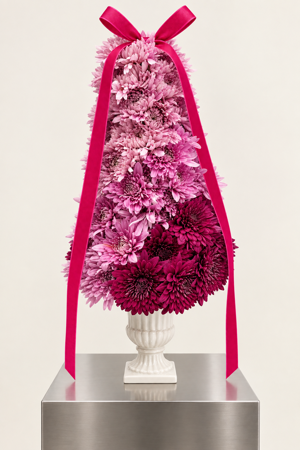 Purple Pyramid - VASE ARRANGEMENT