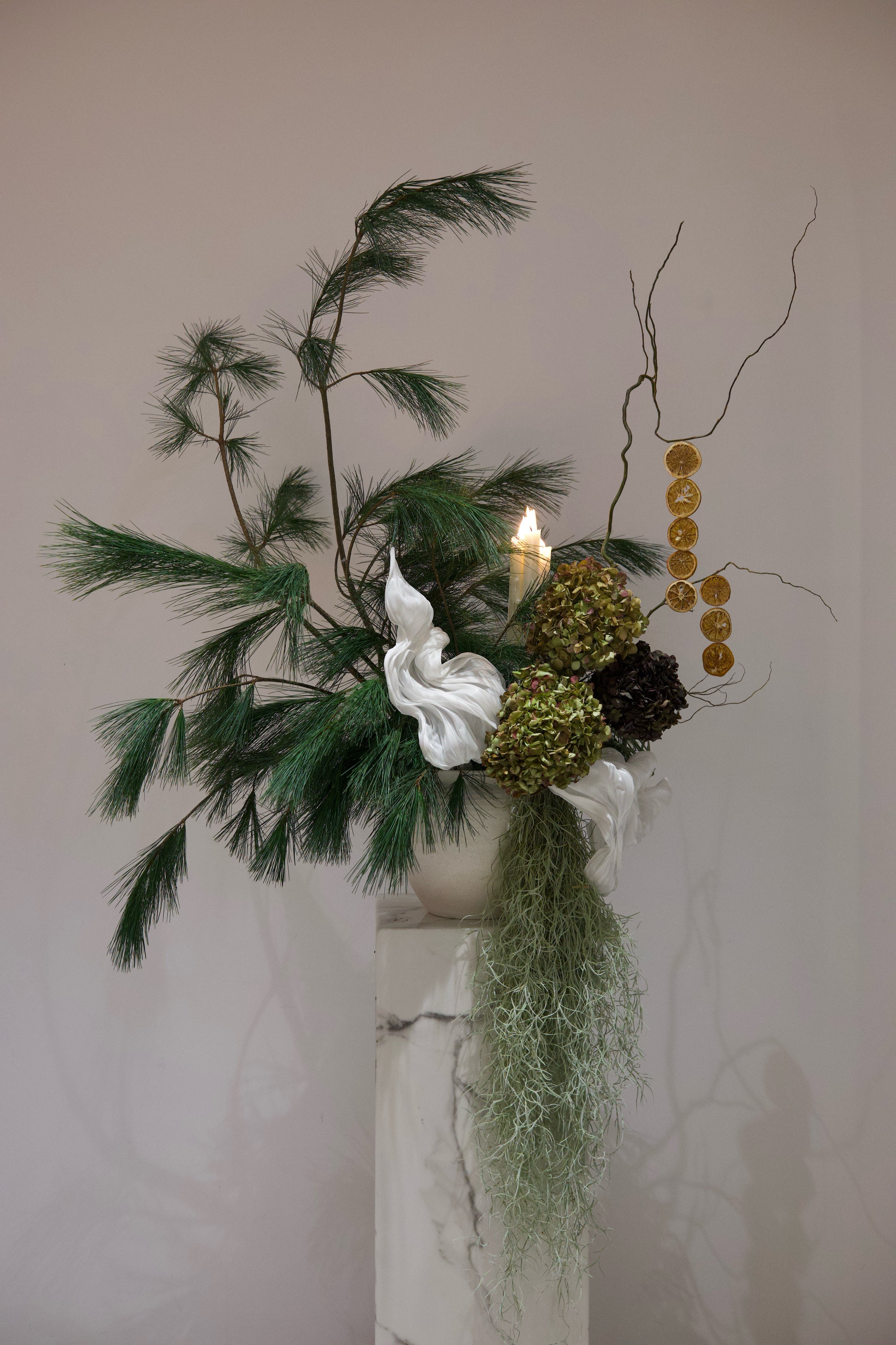 FOREST FROST - VASE ARRANGEMENT