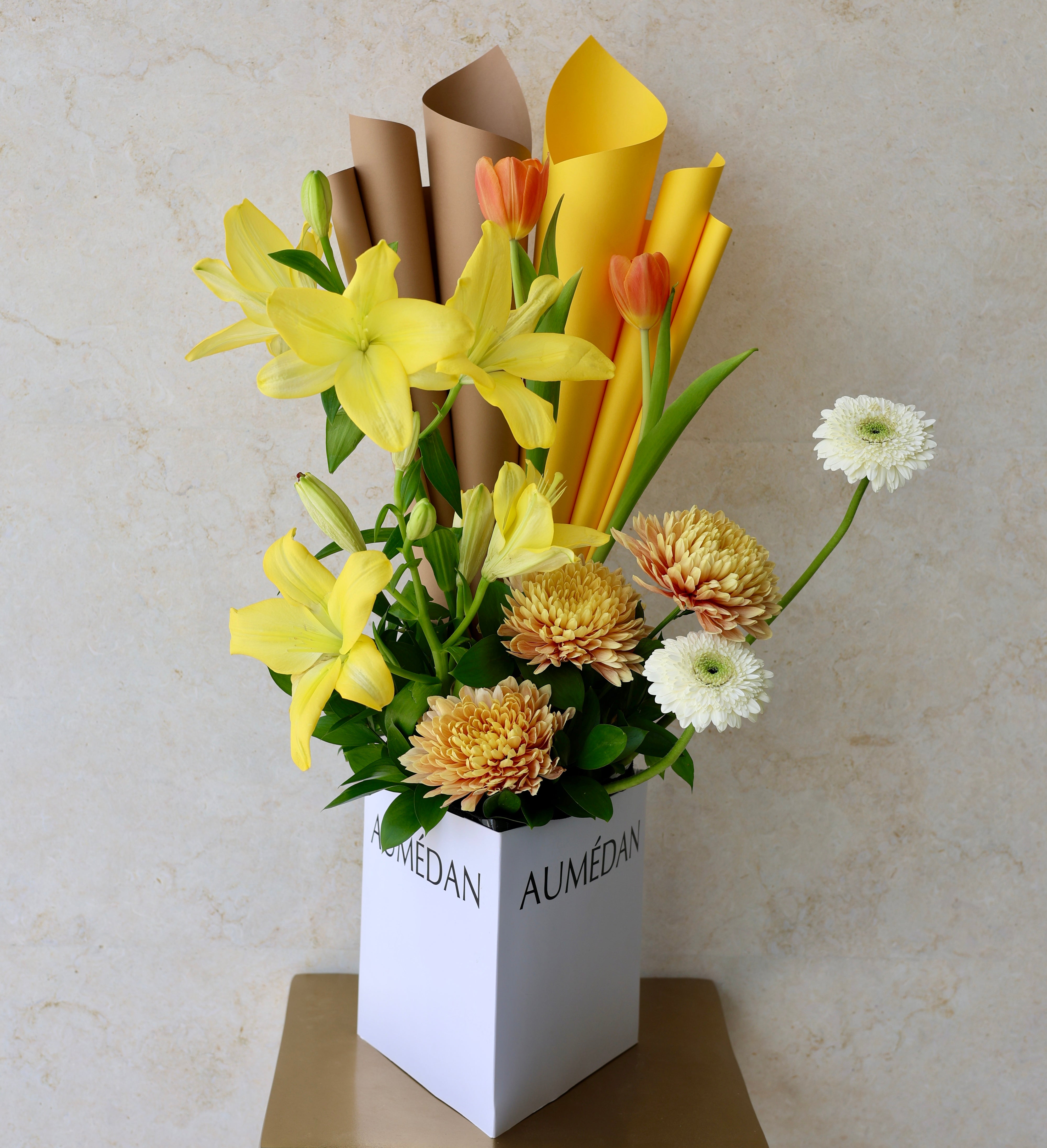 Mimosa - TRITOTE BAG ARRANGEMENT