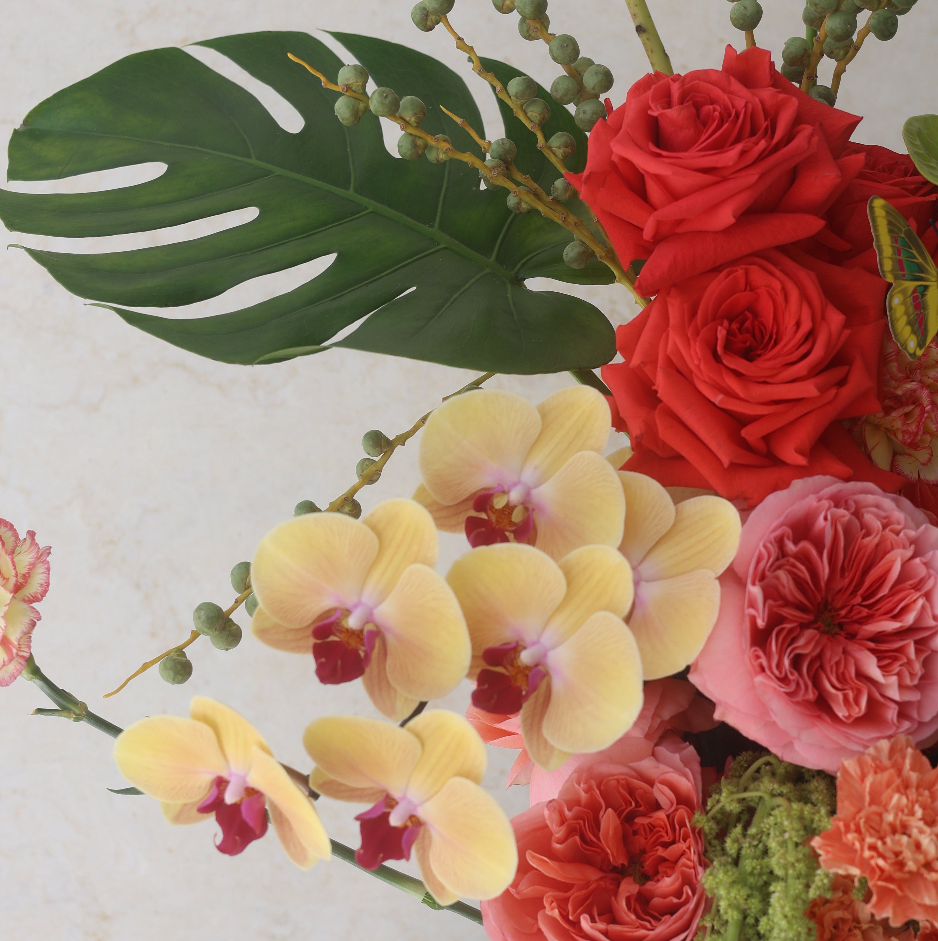 TERRE BATTUE - VASE ARRANGEMENT