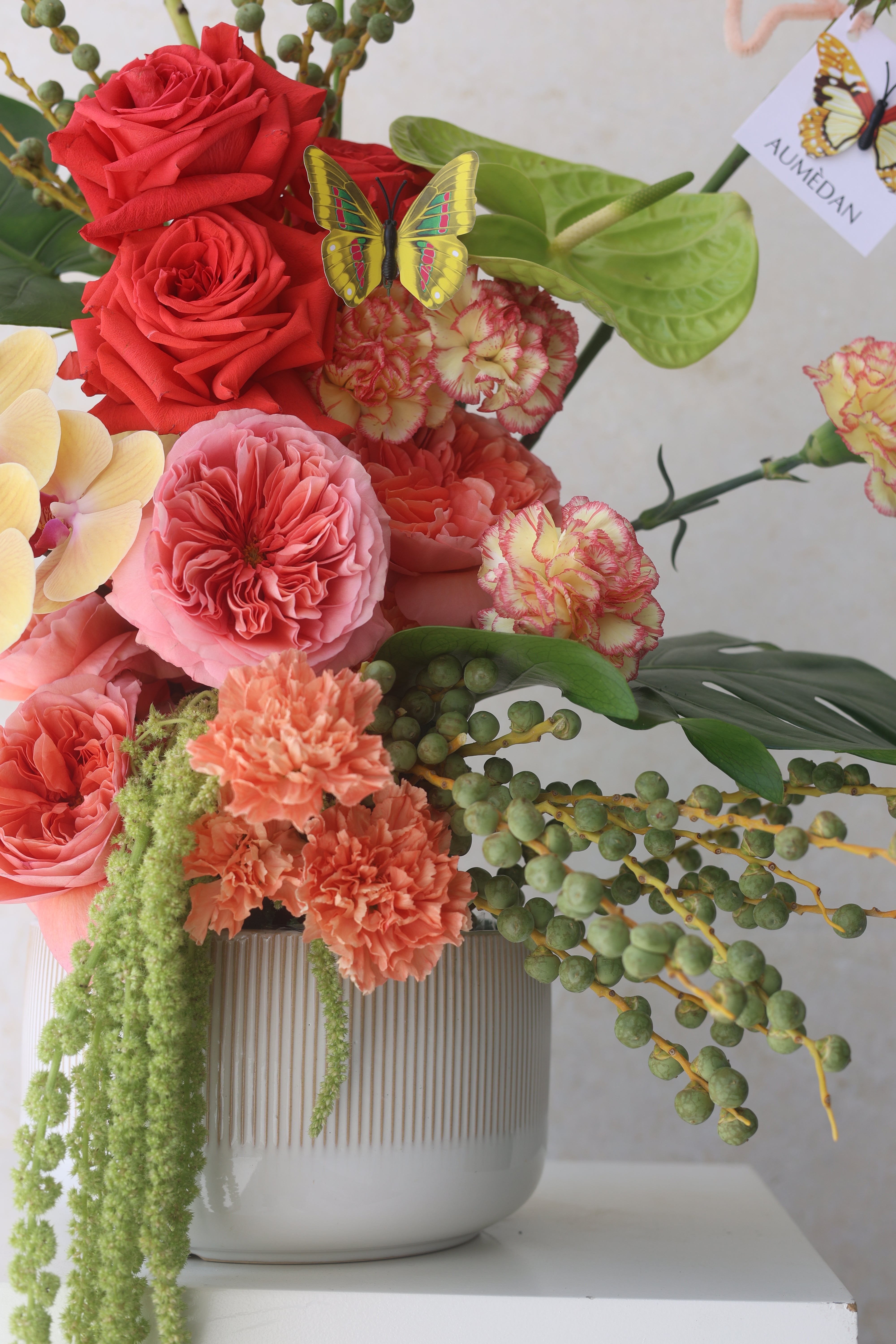 TERRE BATTUE - VASE ARRANGEMENT