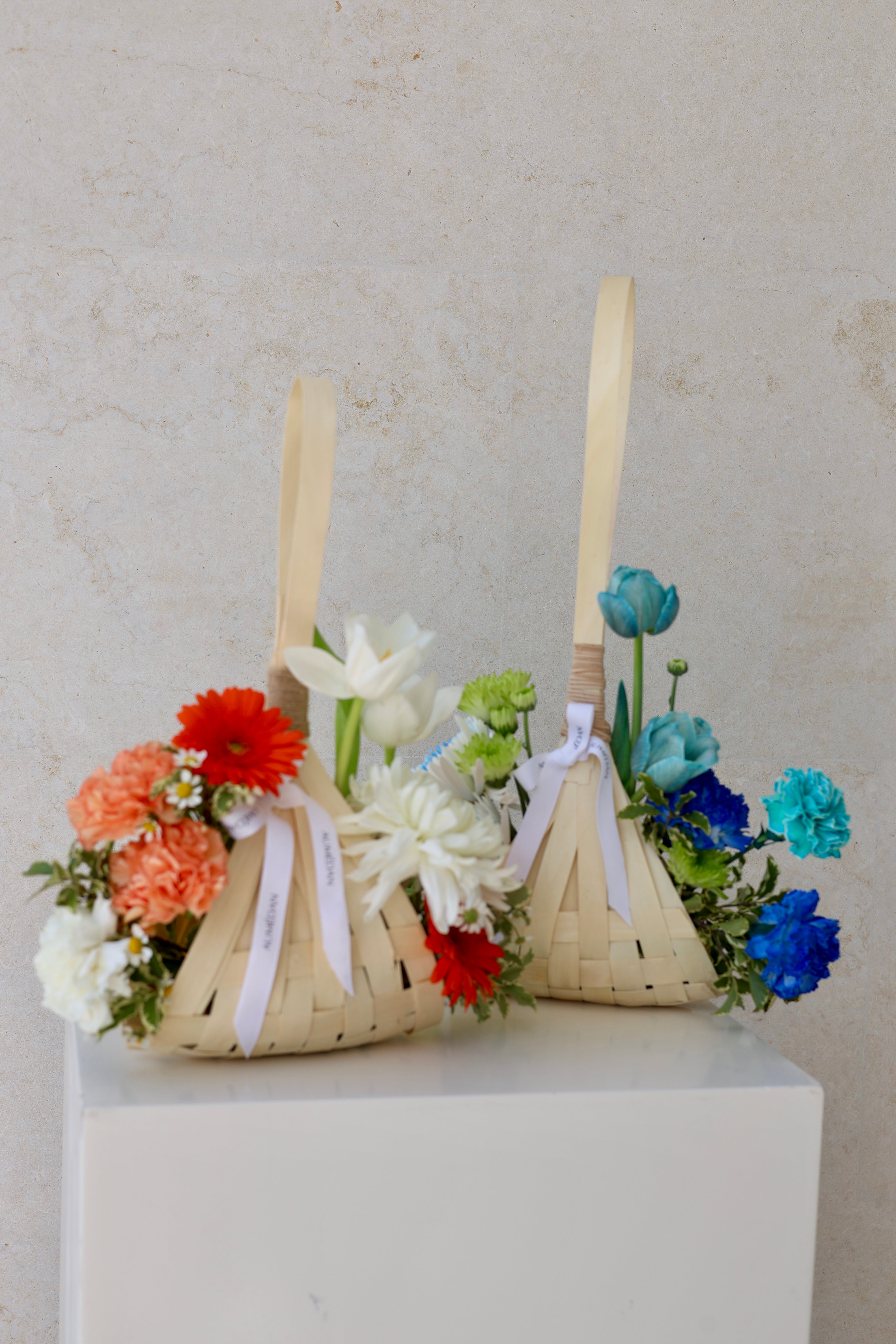 BLUE - HAND BASKET