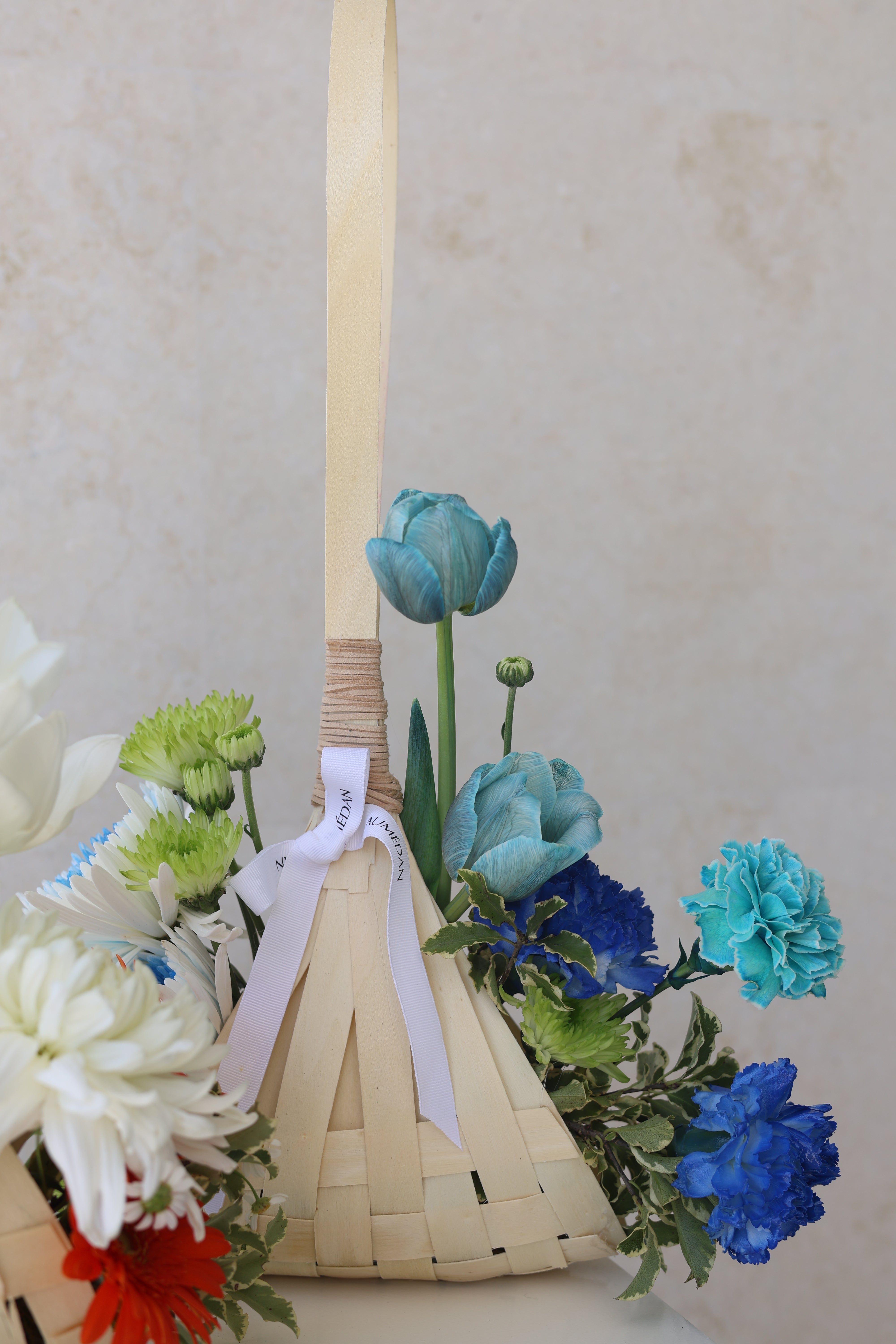 BLUE - HAND BASKET