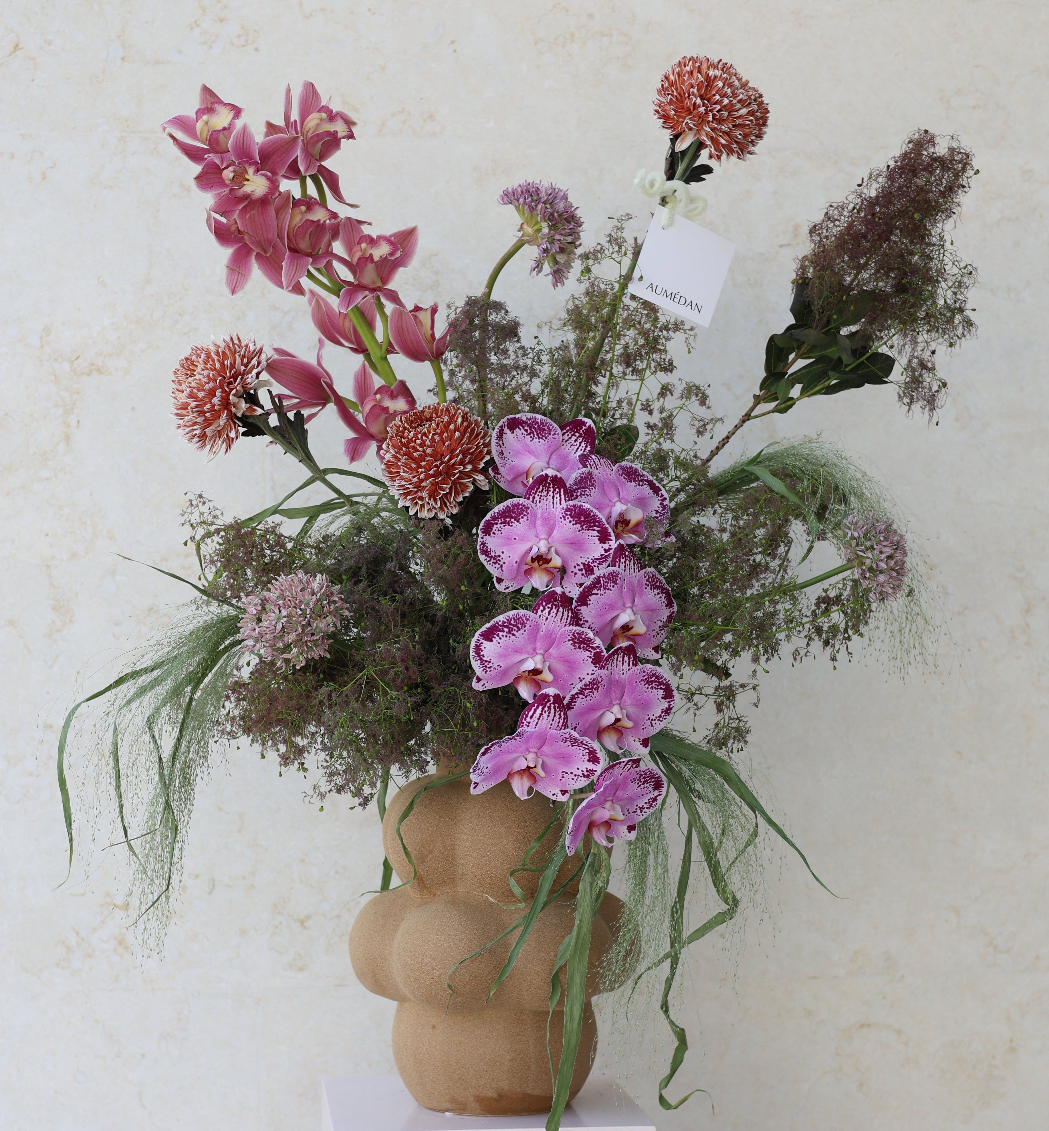 Orchid Jardin - VASE ARRANGEMENT